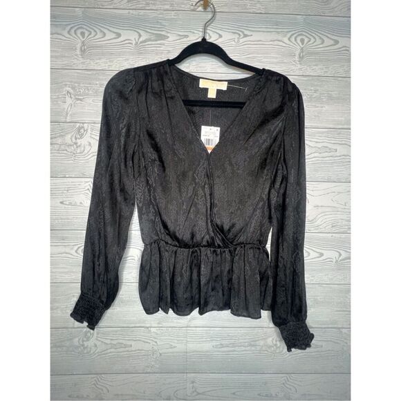 Michael Kors Black Blouse - Picture 1 of 6